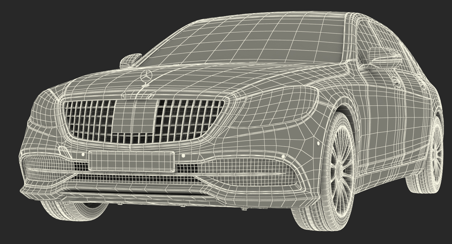 Mercedes Maybach S 560 3D