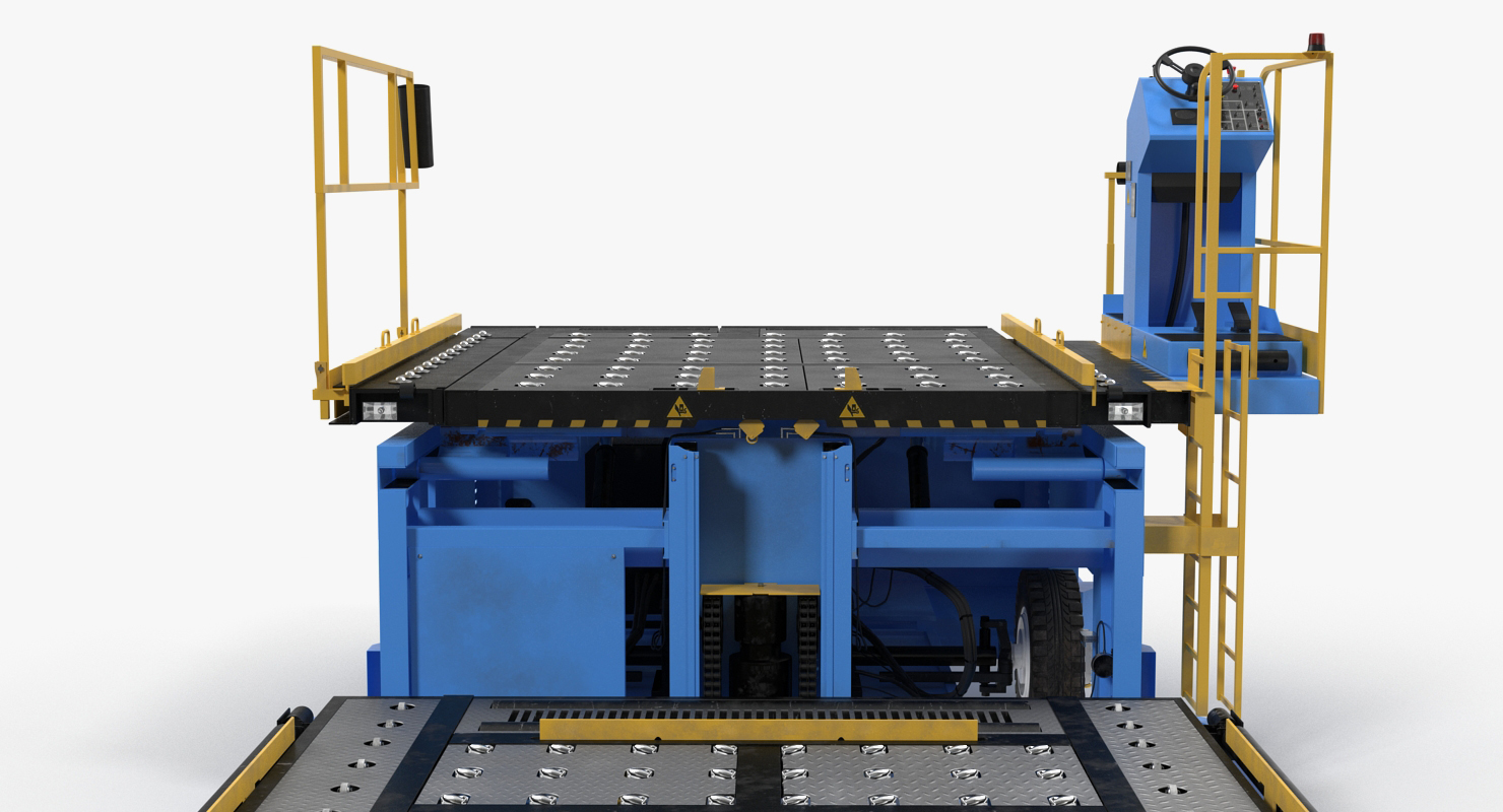 Aircraft Ground Support Lower Deck Loader Commander 15 3D model
