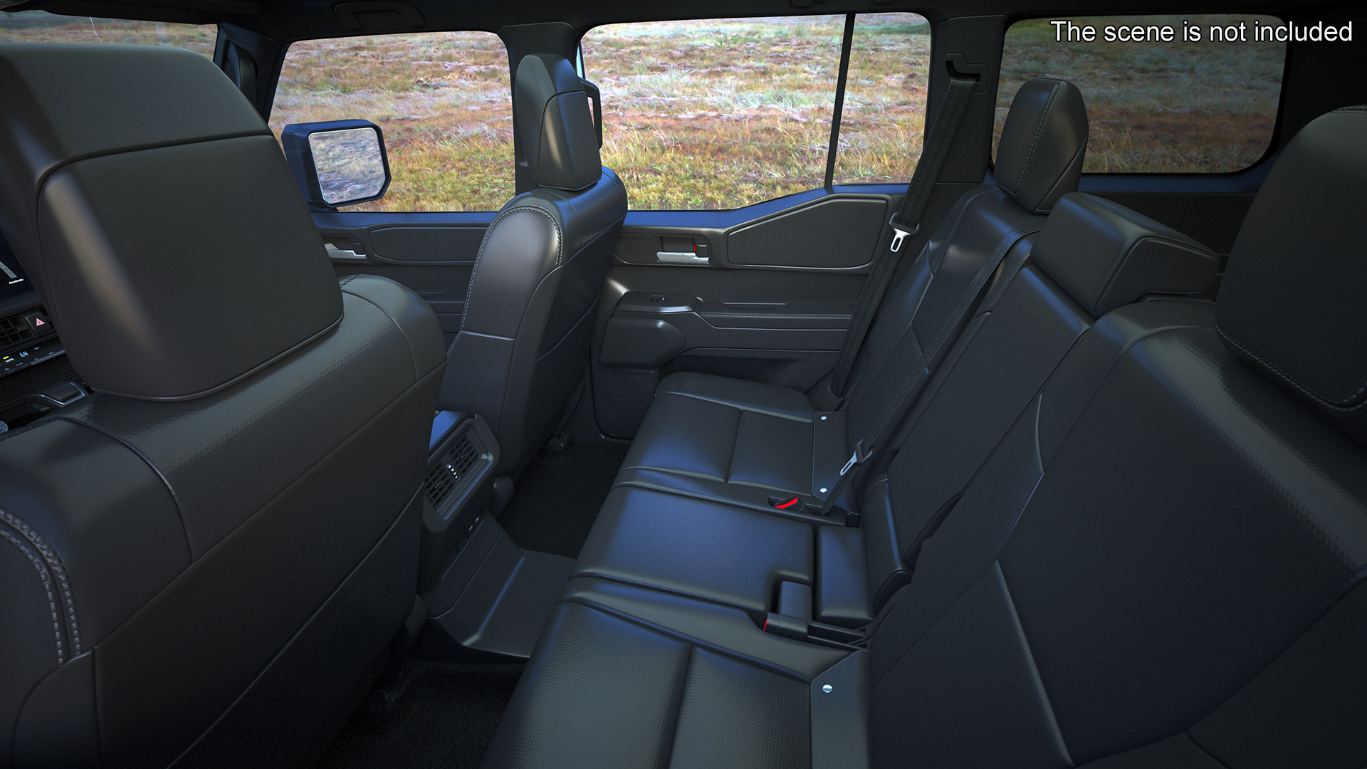 3D model Generic SUV Vehicle White