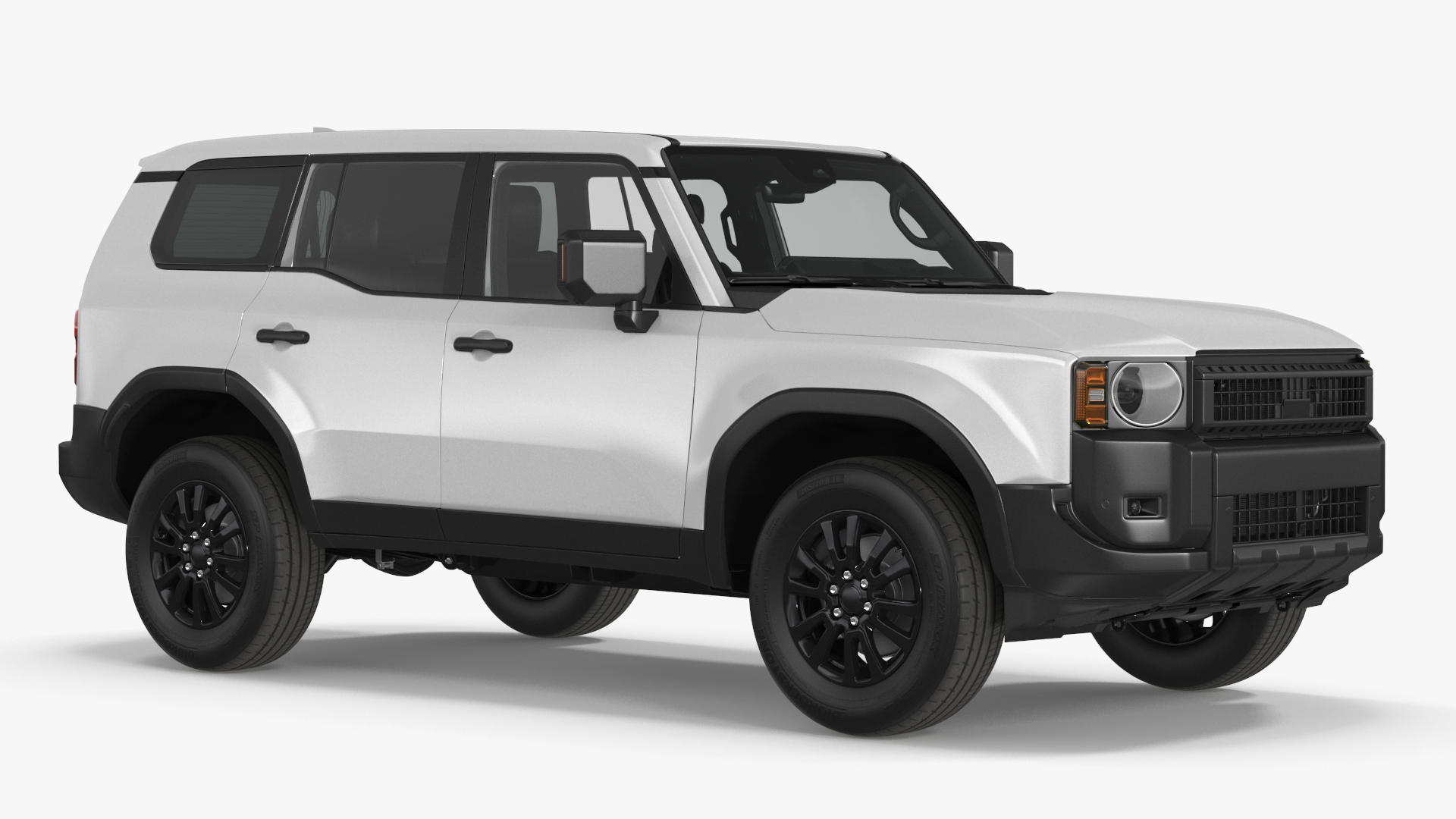 3D model Generic SUV Vehicle White