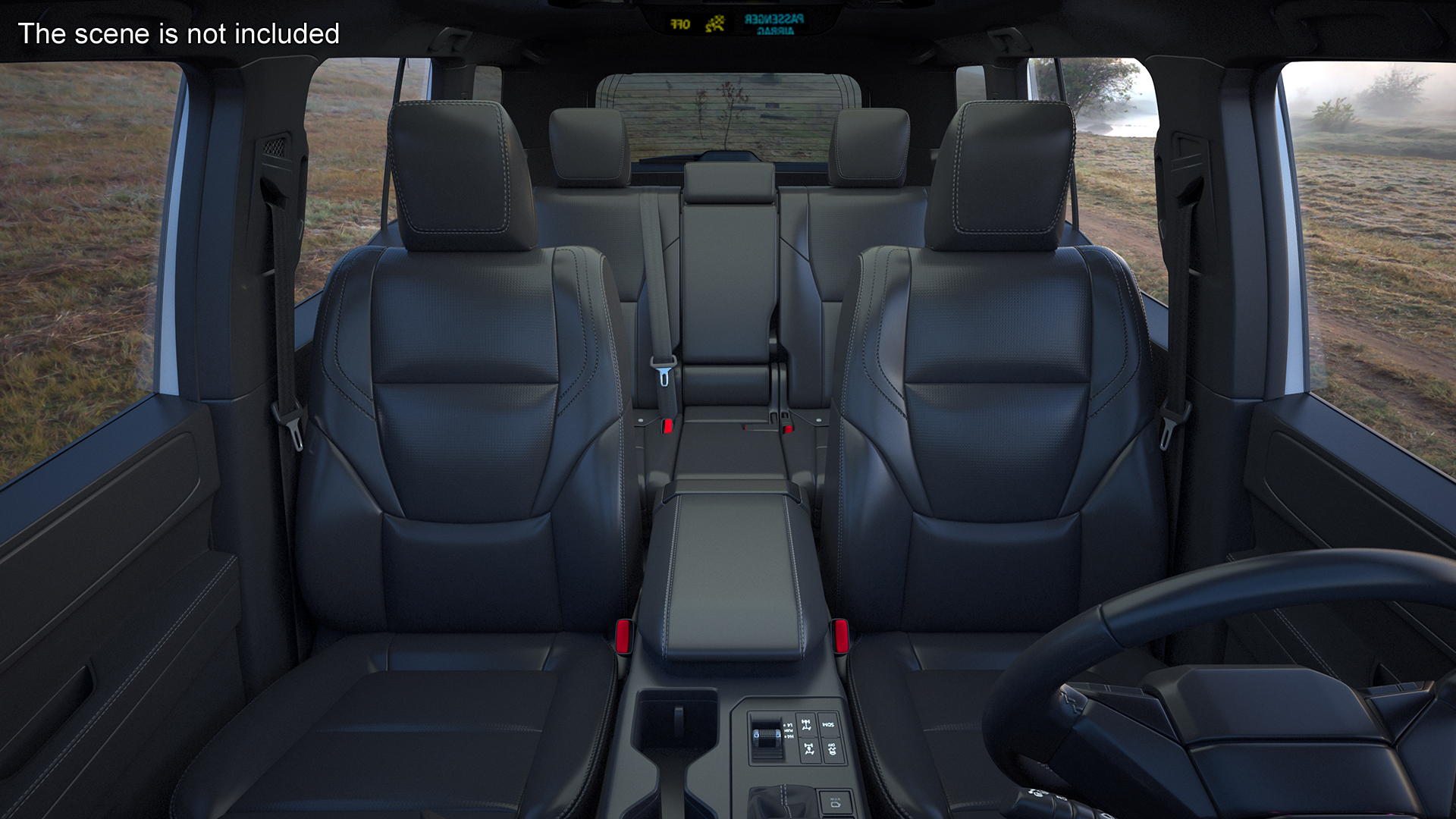 3D model Generic SUV Vehicle White