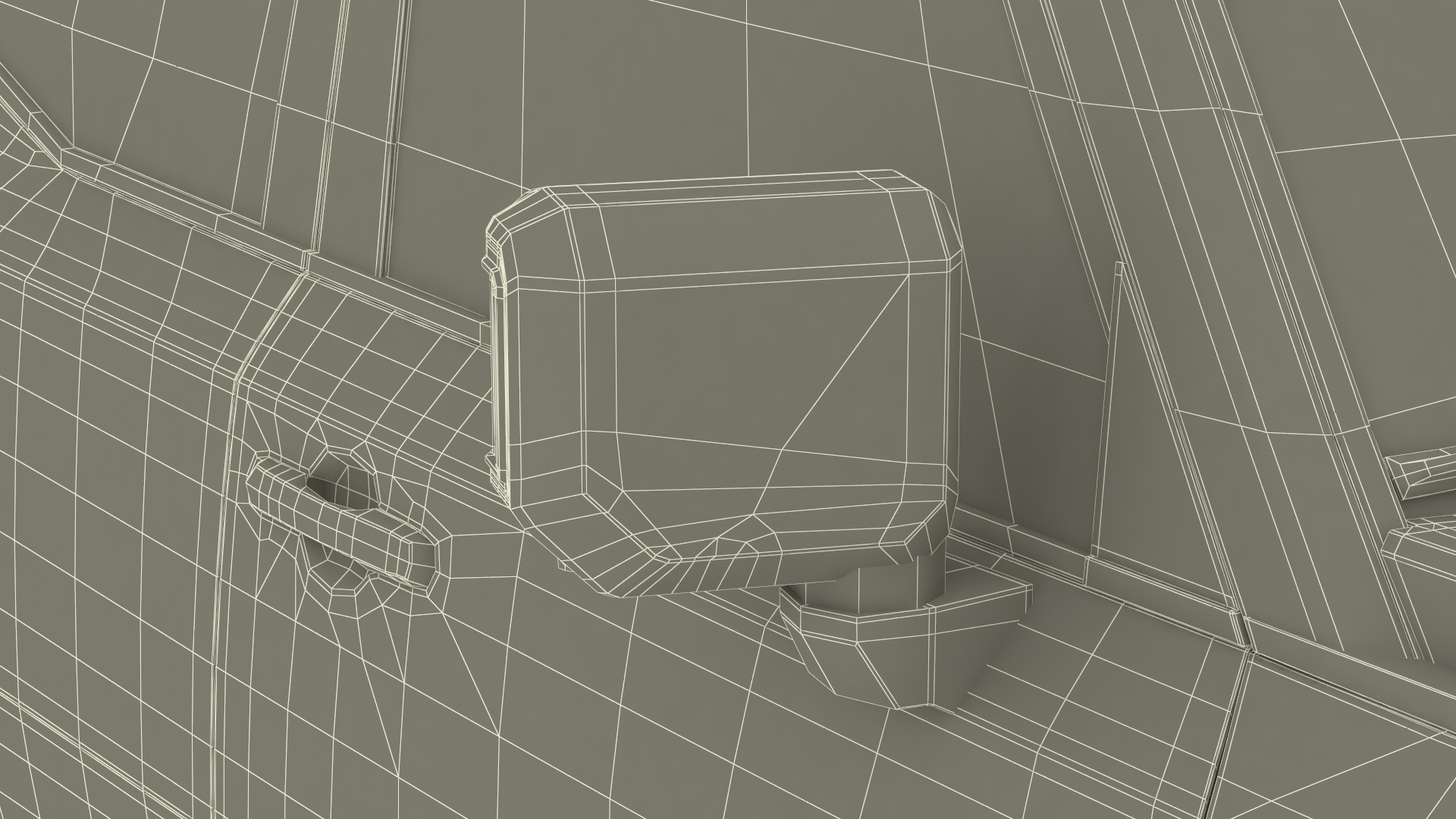 3D model Generic SUV Vehicle White
