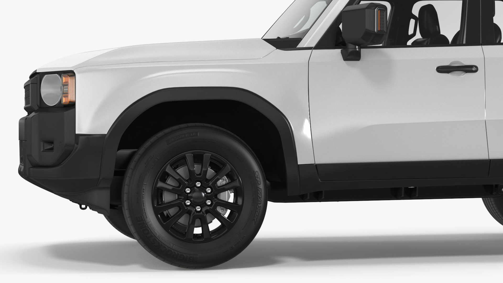 3D model Generic SUV Vehicle White