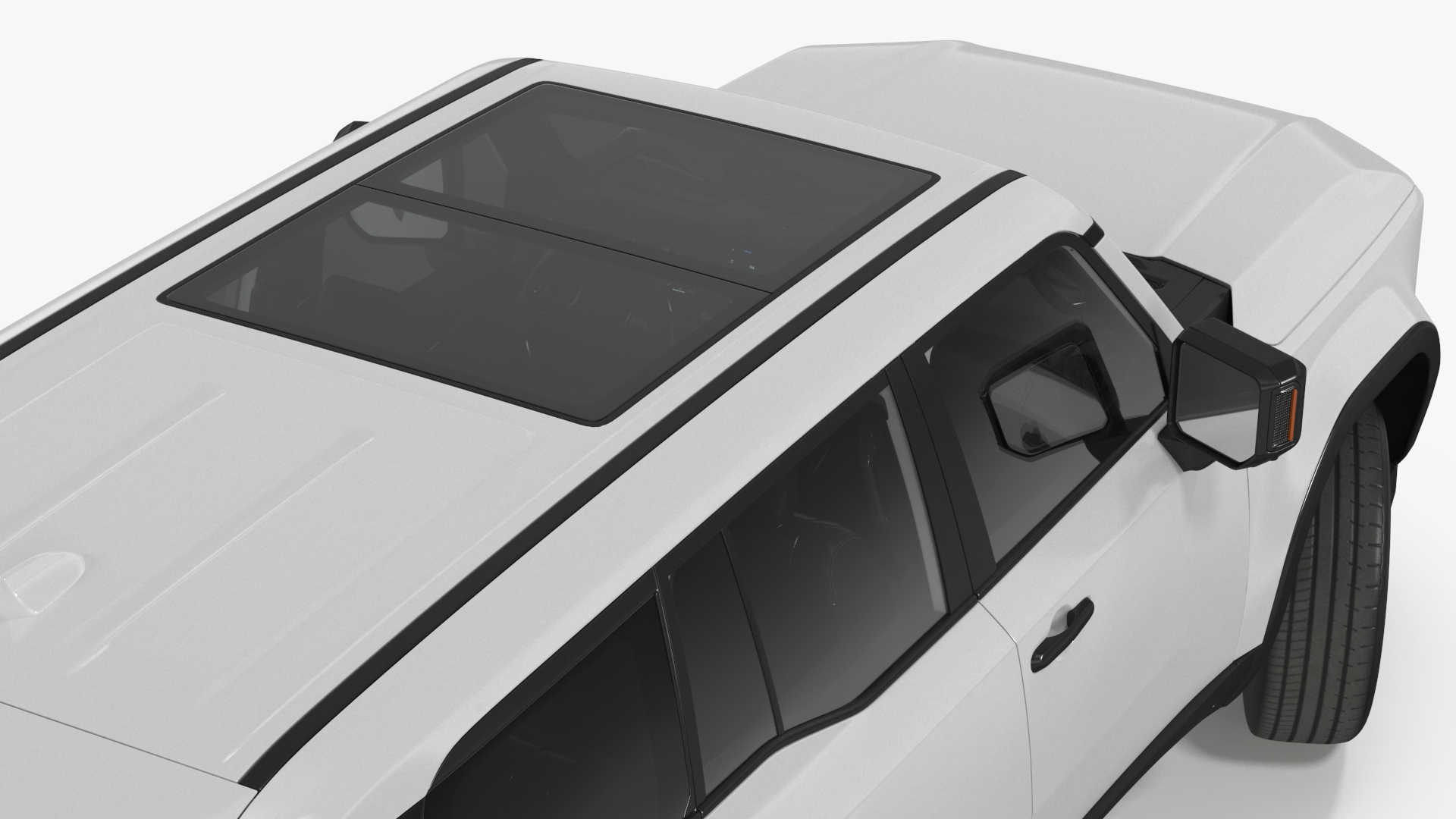 3D model Generic SUV Vehicle White