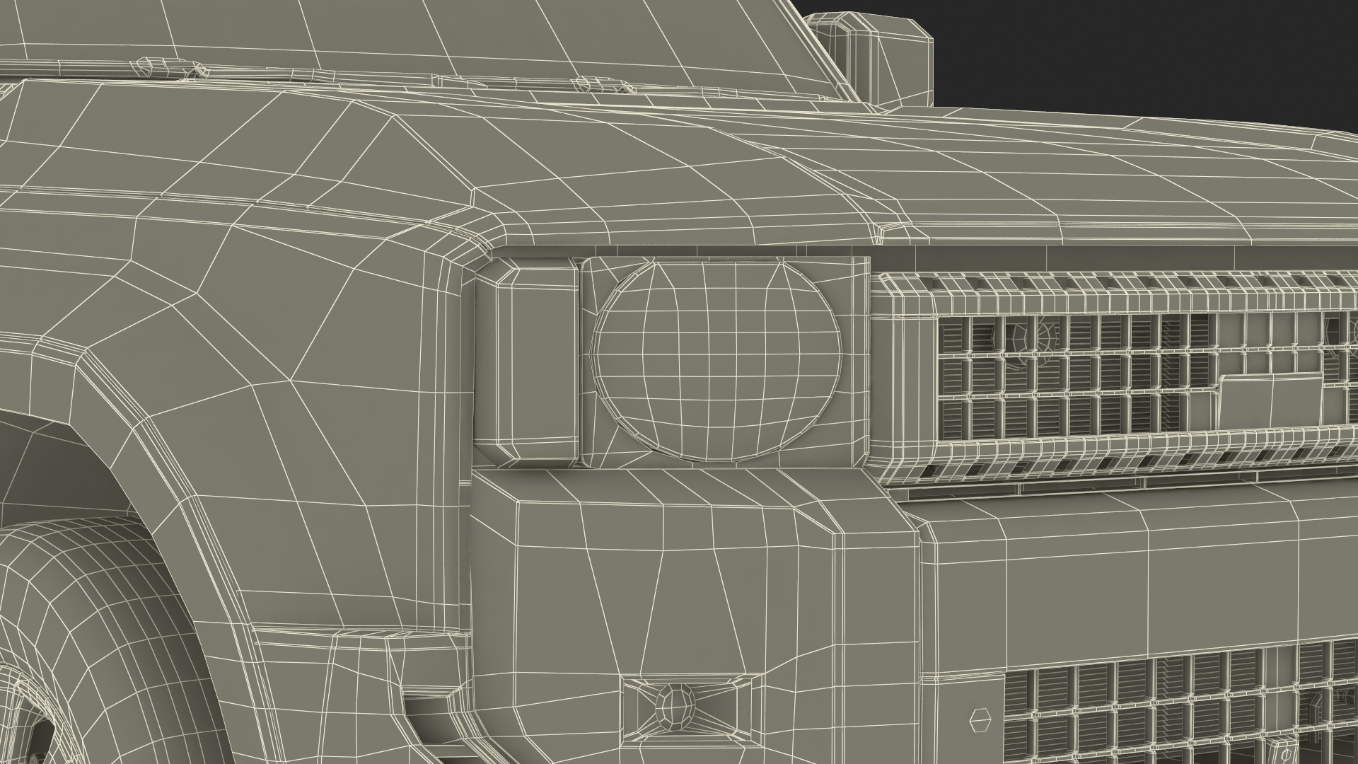 3D model Generic SUV Vehicle White