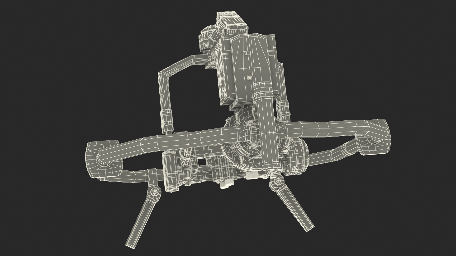 DJI Ronin 2 Camera Stabilizer 3D model
