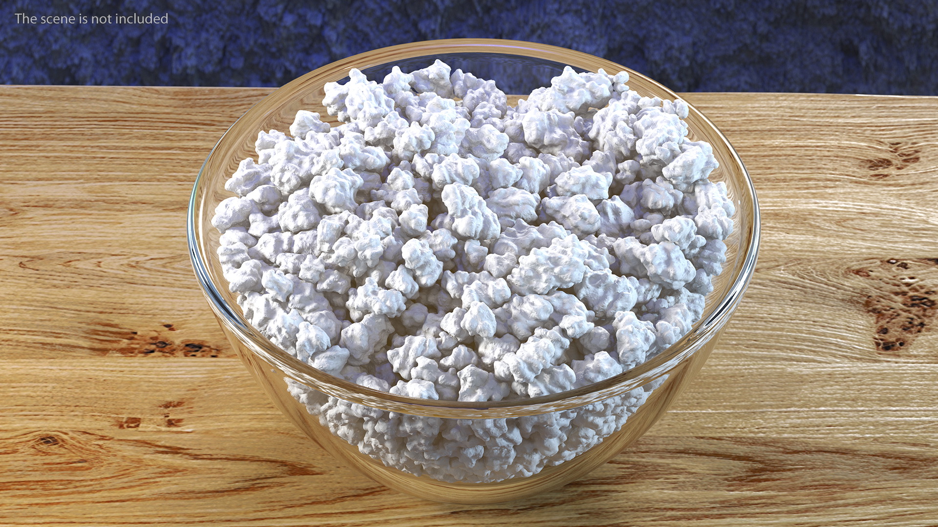 3D model Cottage Cheese Glass Bowl
