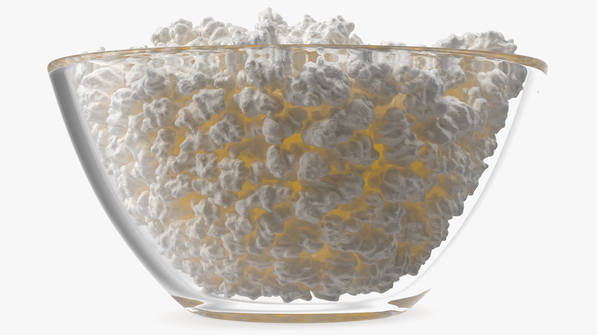 3D model Cottage Cheese Glass Bowl