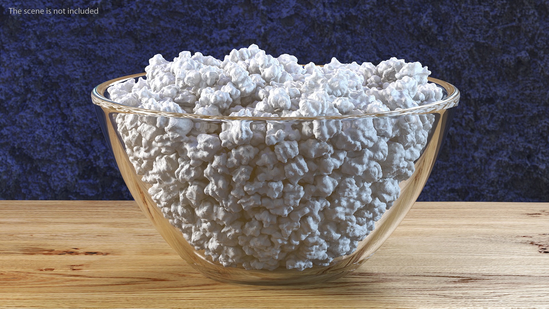 3D model Cottage Cheese Glass Bowl