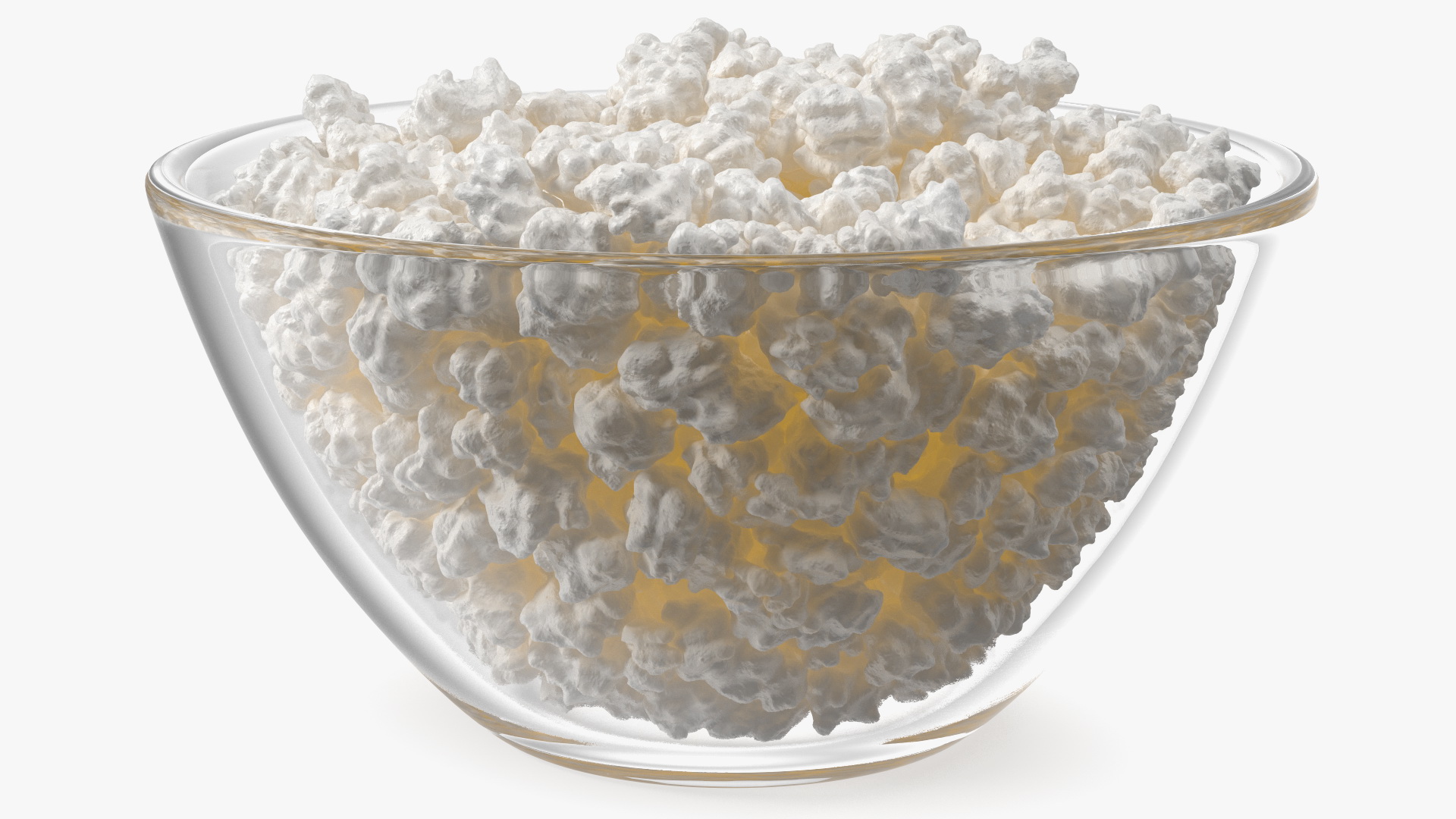 3D model Cottage Cheese Glass Bowl