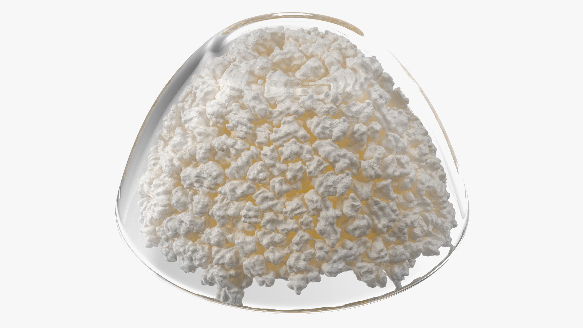 3D model Cottage Cheese Glass Bowl