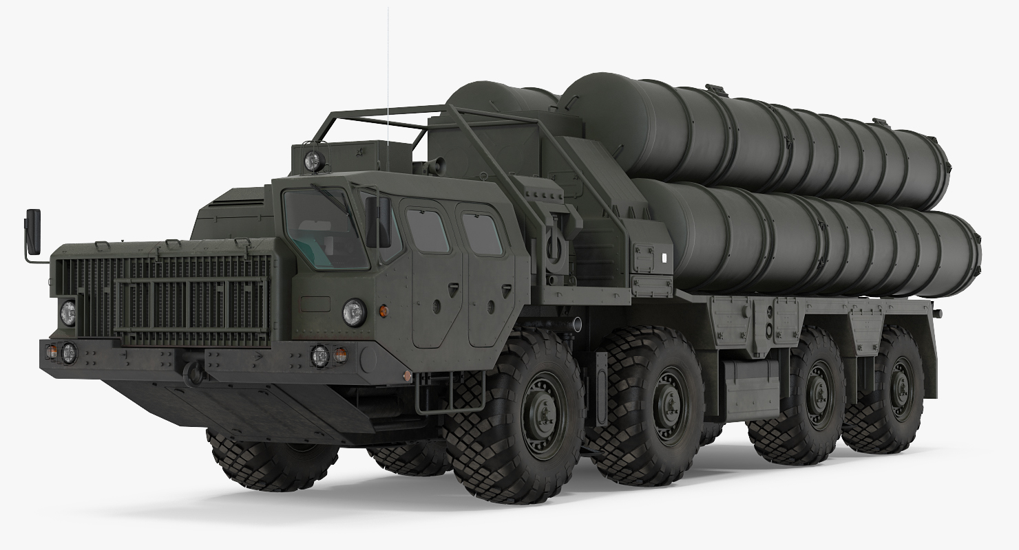 S 300 Russian SAM System 3D model