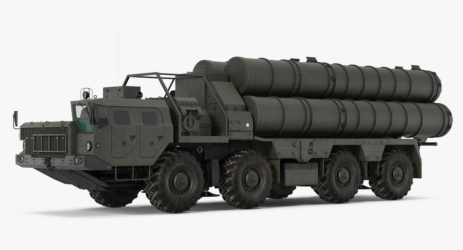 S 300 Russian SAM System 3D model