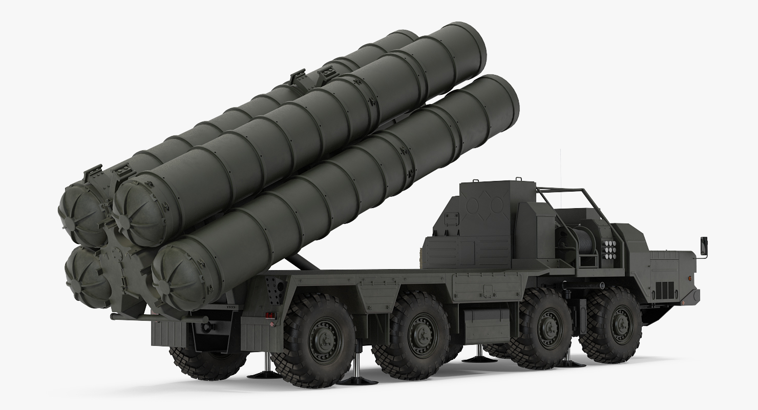 S 300 Russian SAM System 3D model