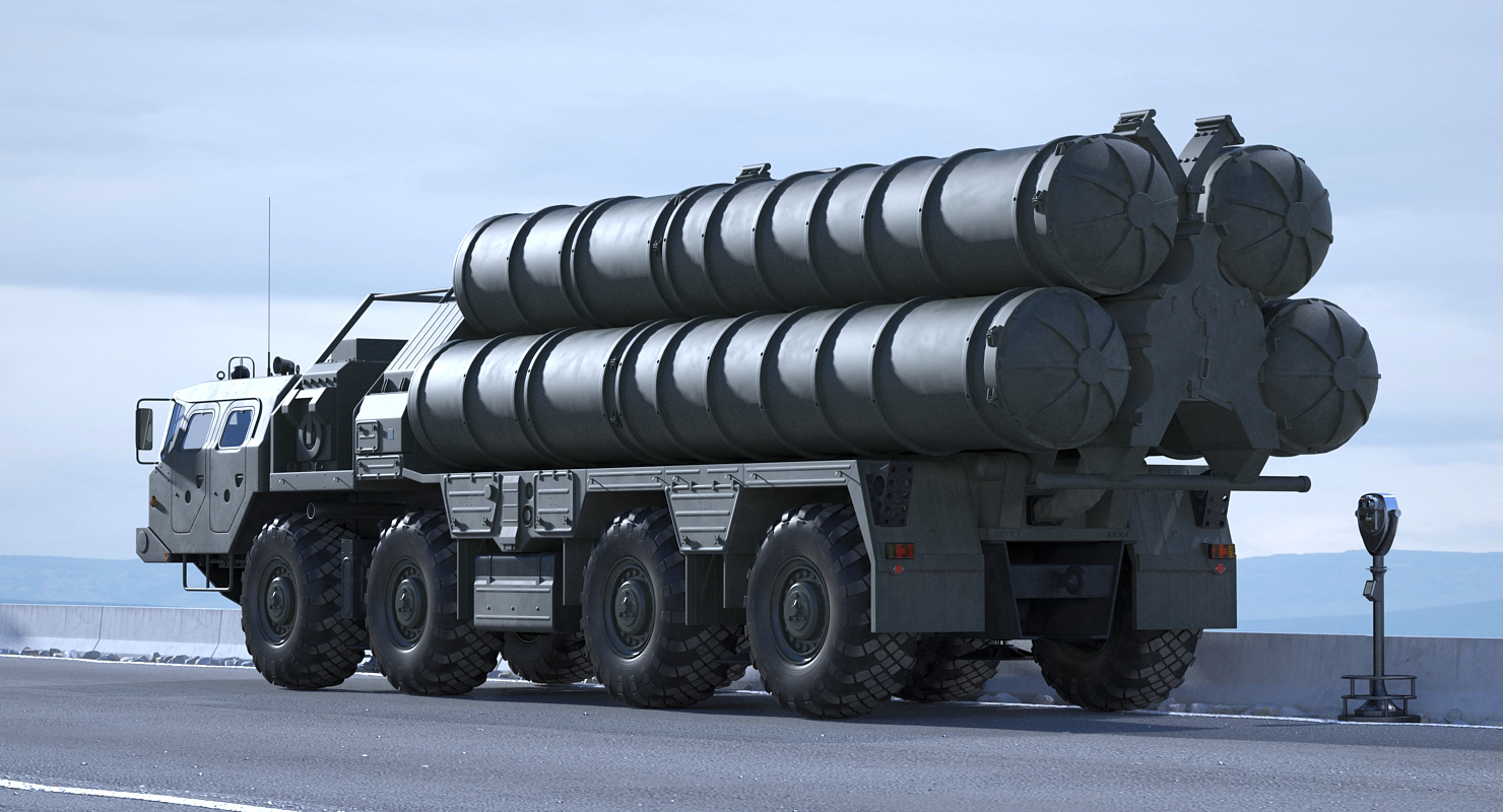 S 300 Russian SAM System 3D model