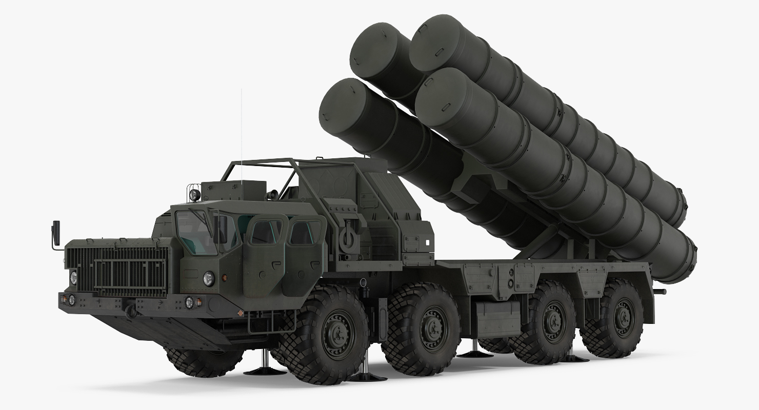 S 300 Russian SAM System 3D model
