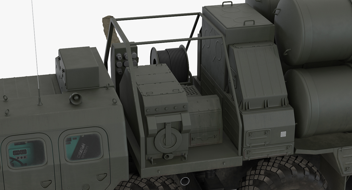 S 300 Russian SAM System 3D model