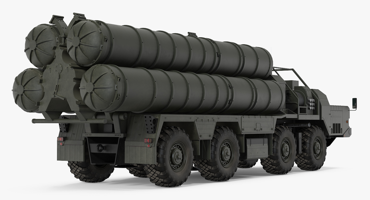 S 300 Russian SAM System 3D model