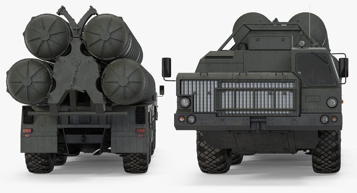 S 300 Russian SAM System 3D model