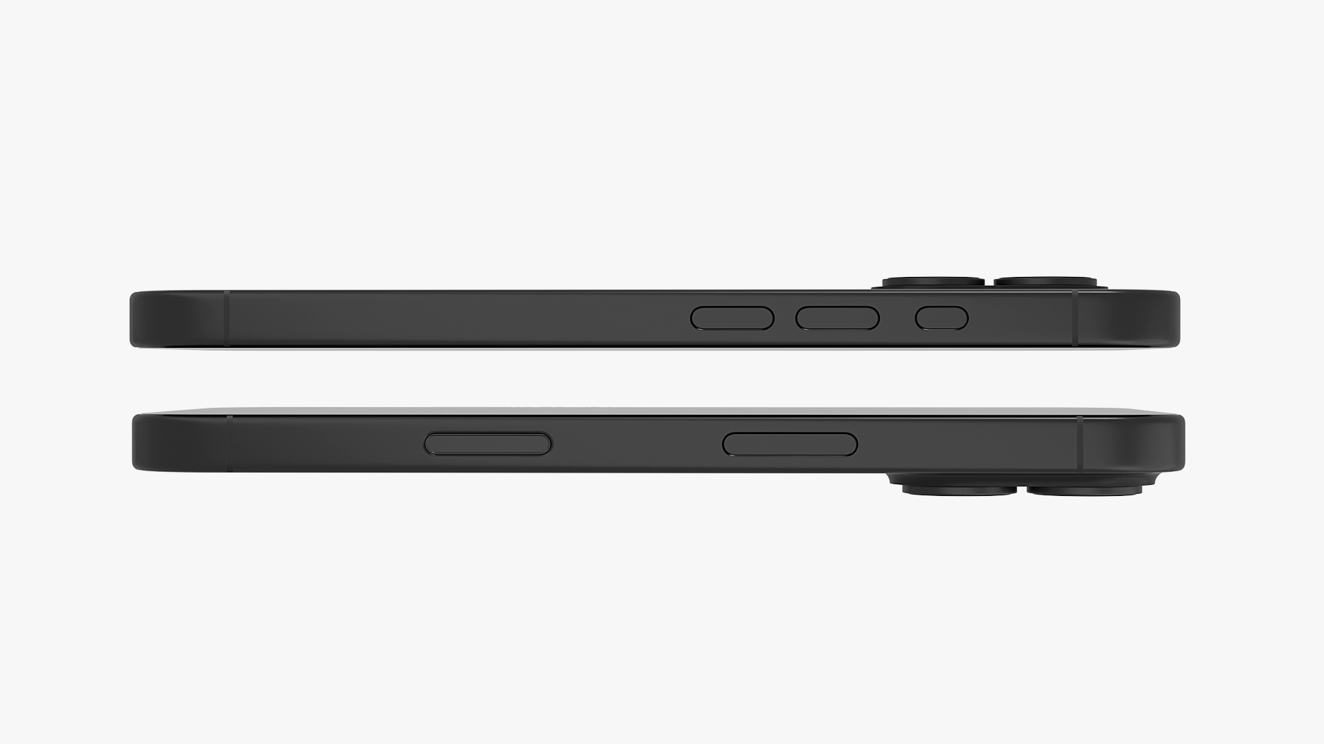 3D Apple IPhone 16 Black