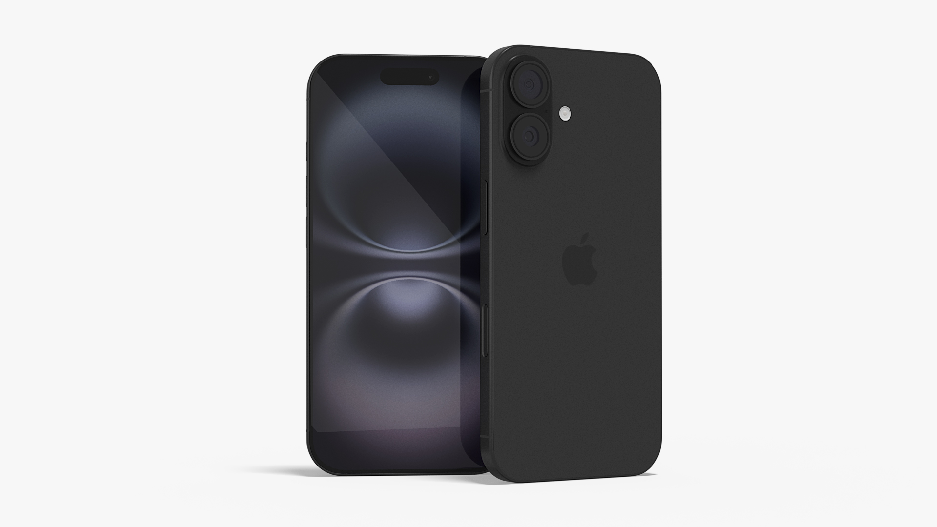 3D Apple IPhone 16 Black