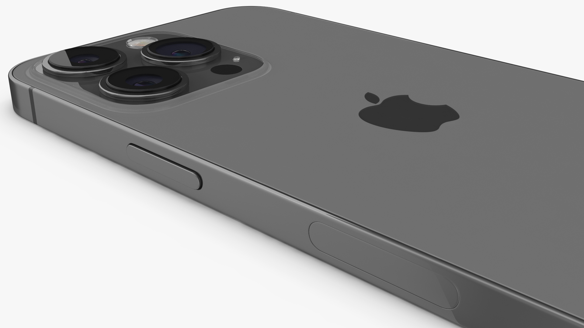 3D Apple iPhone 13 Pro Graphite model