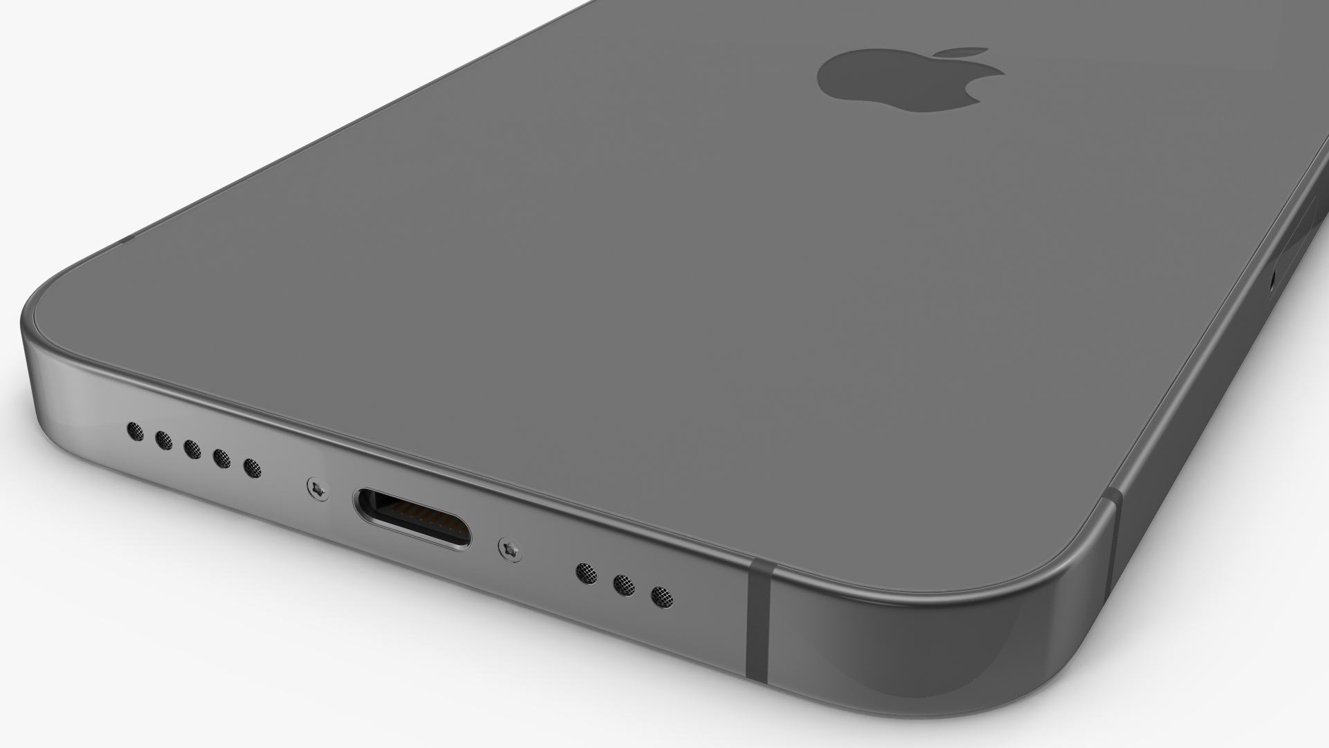 3D Apple iPhone 13 Pro Graphite model