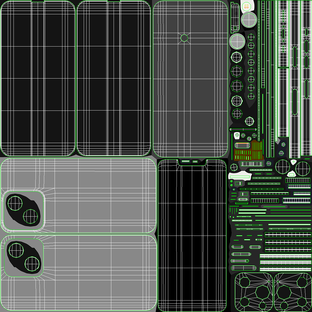 3D Apple iPhone 13 Pro Graphite model