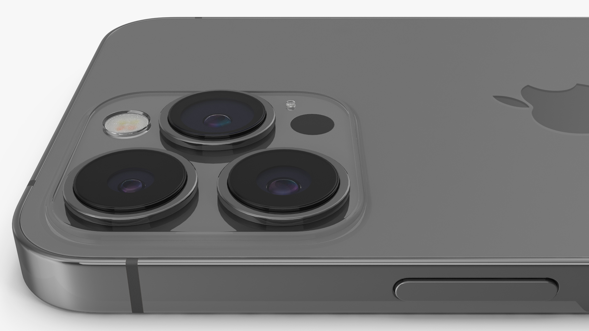 3D Apple iPhone 13 Pro Graphite model