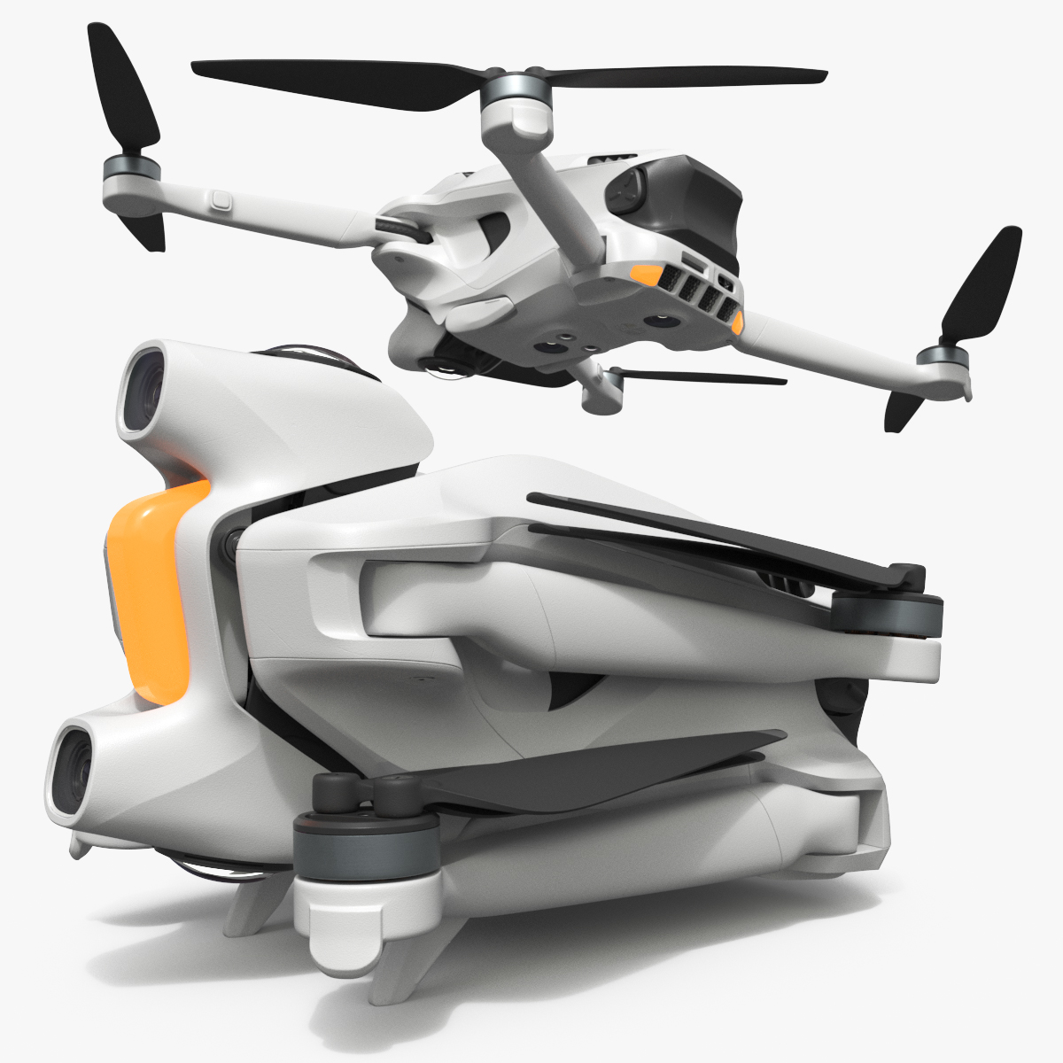 Antigravity A1 Drone with Integrated Camera - Rigged