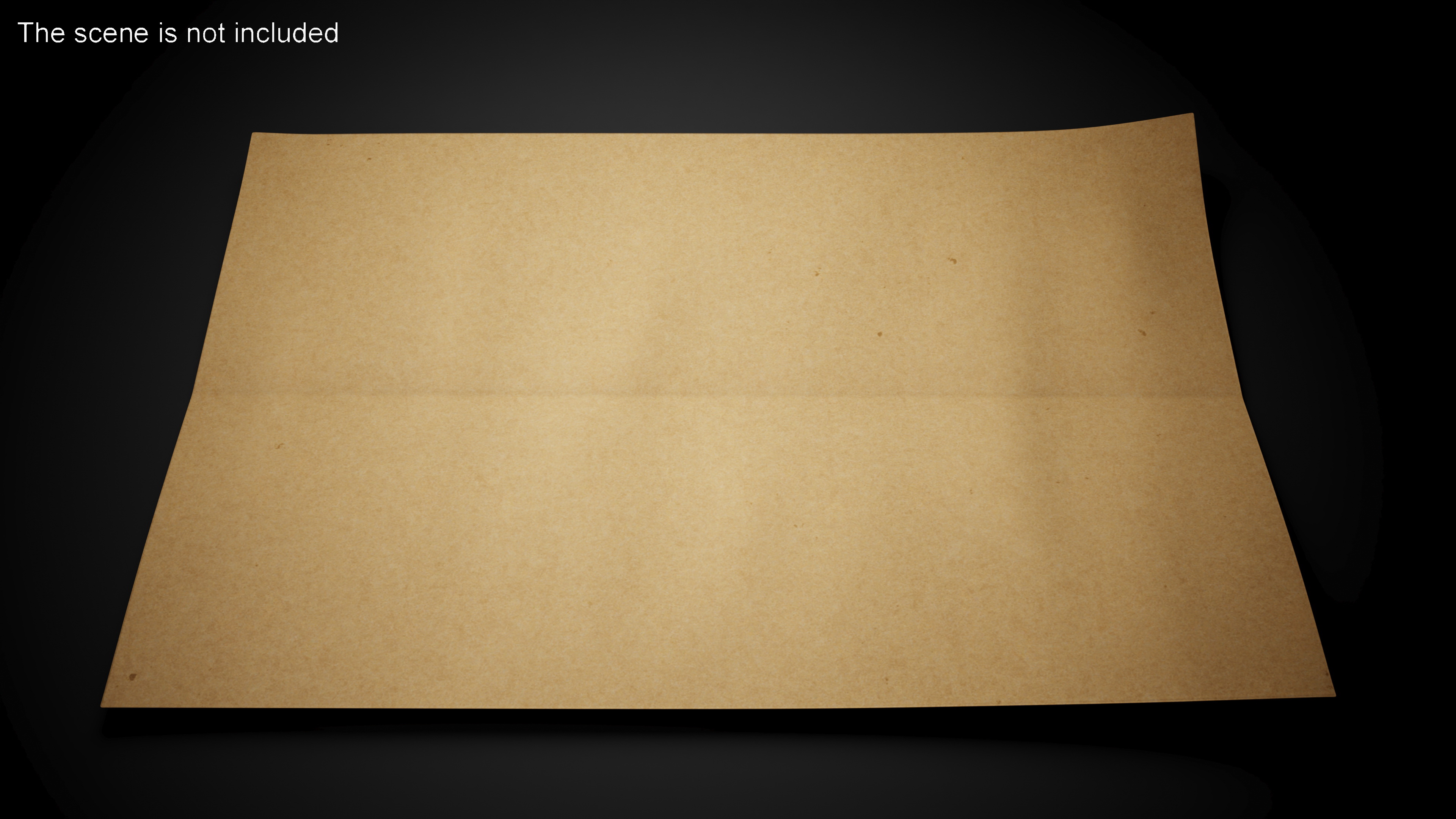3D Wavy Kraft Paper