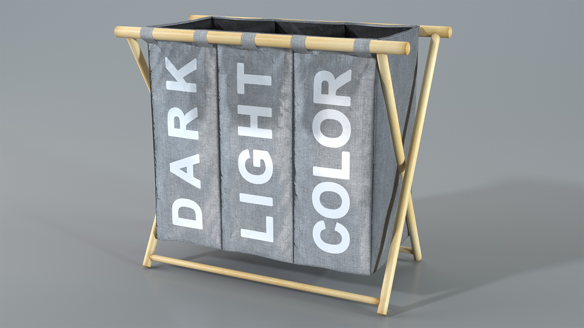 Foldable  Laundry Basket 3D model