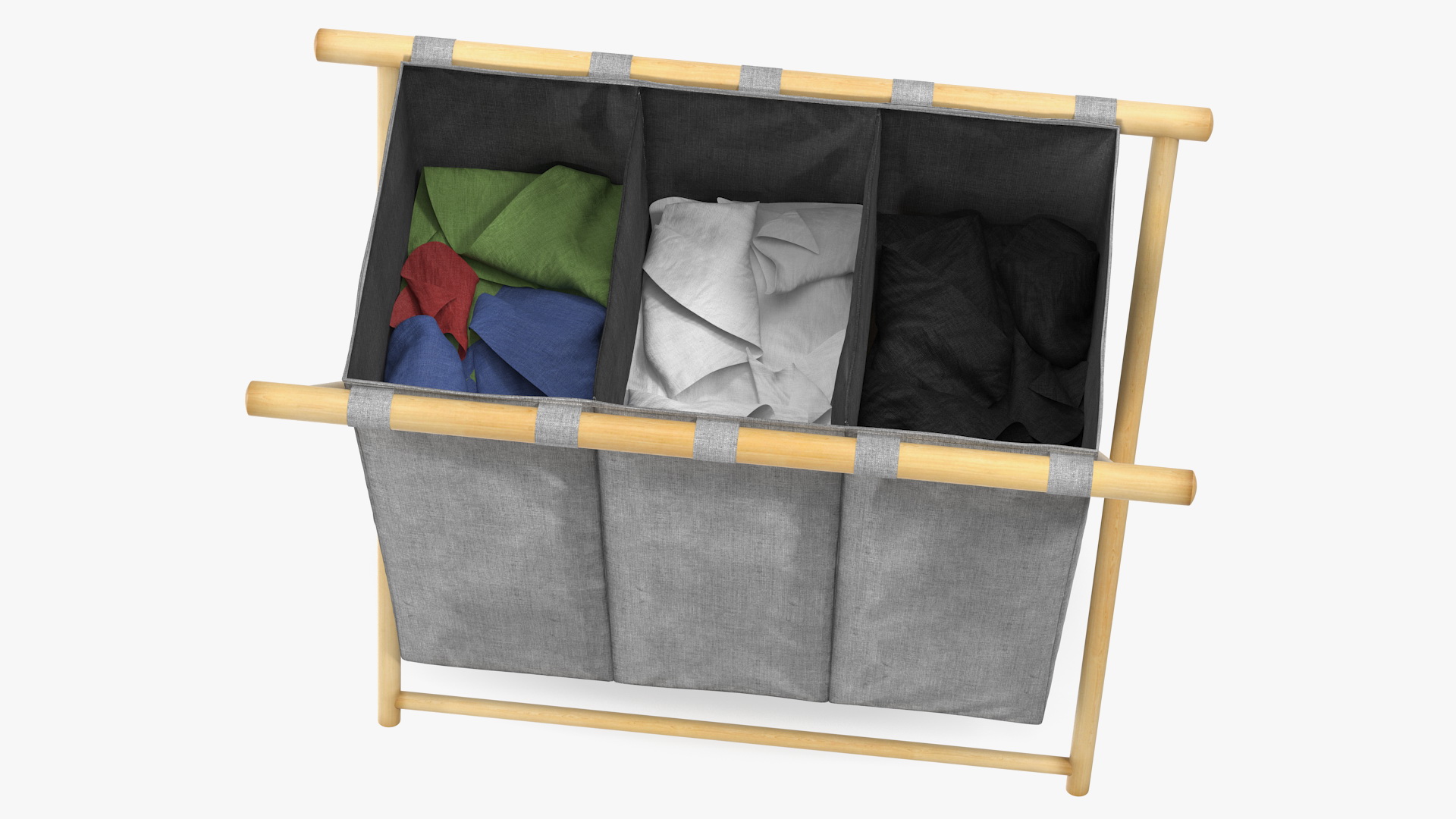 Foldable  Laundry Basket 3D model