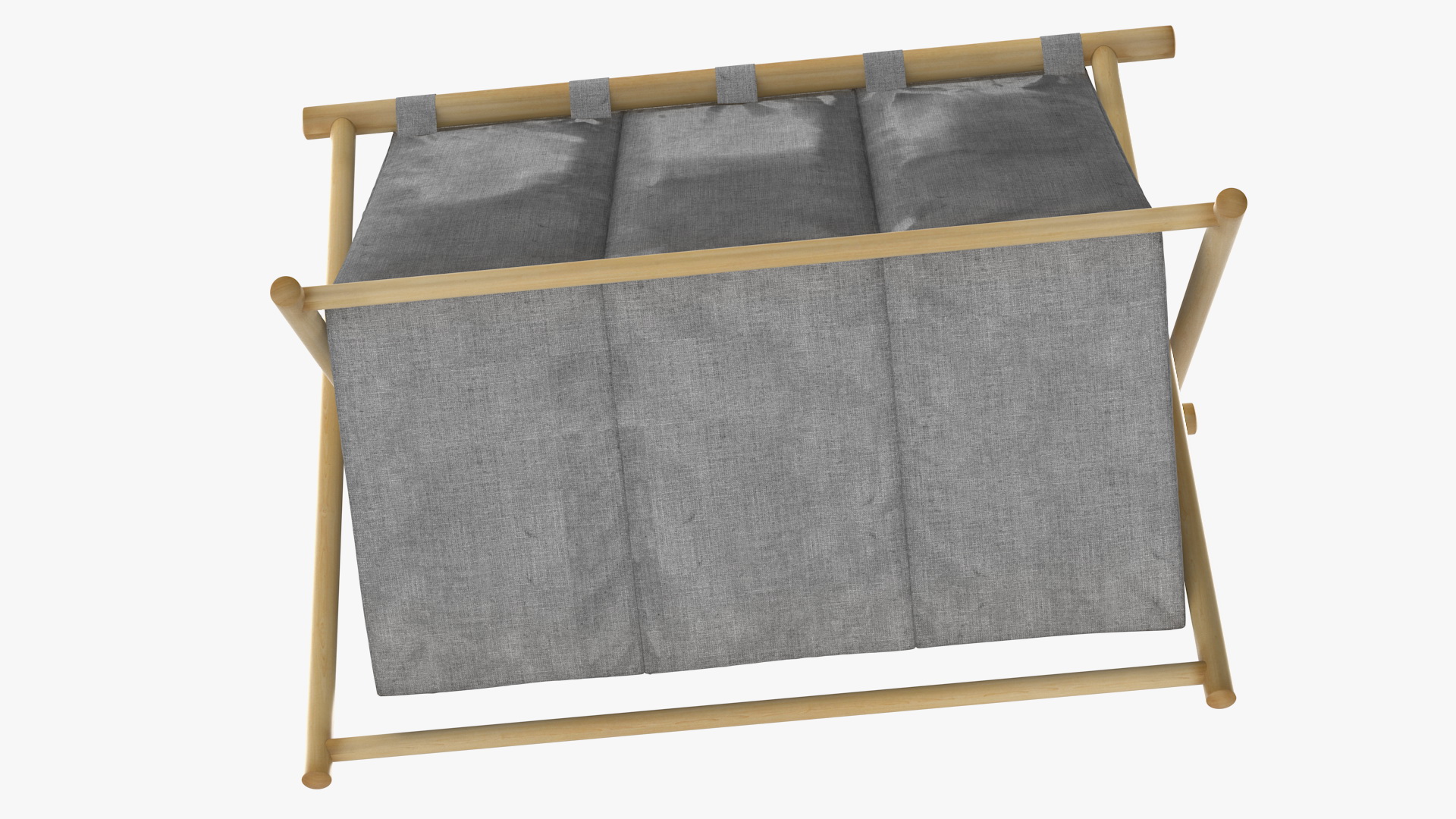 Foldable  Laundry Basket 3D model