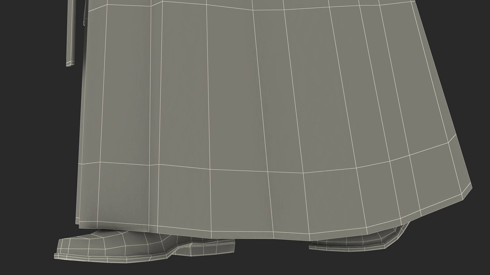 Traditional Chinese Man Rigged for Maya 3D model