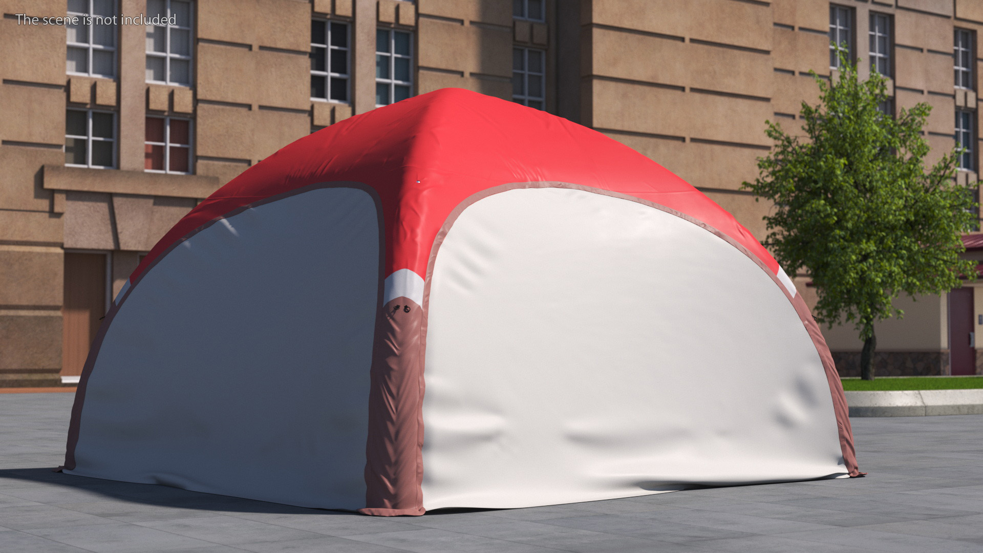 3D Inflatable Shelter model