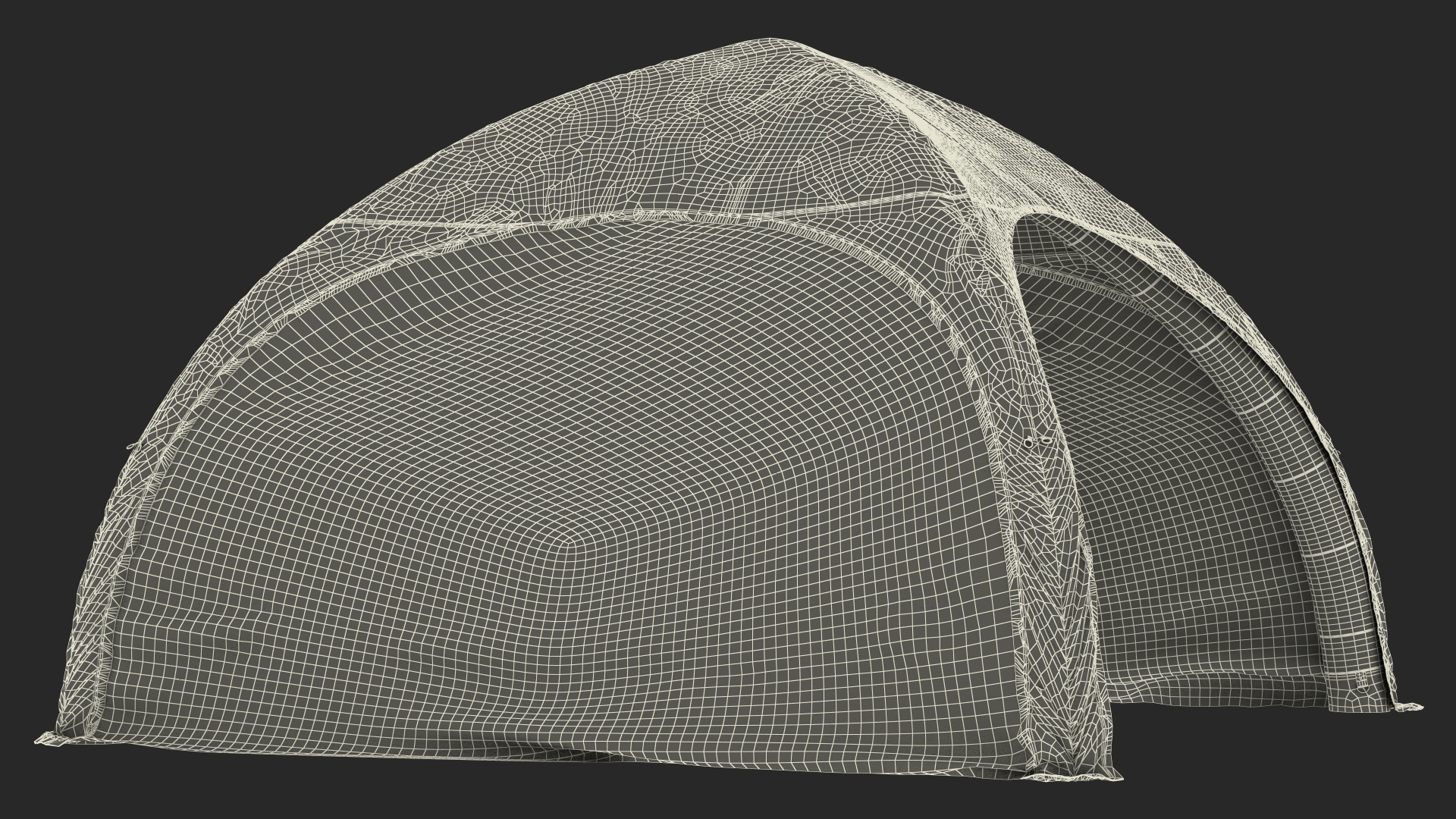 3D Inflatable Shelter model