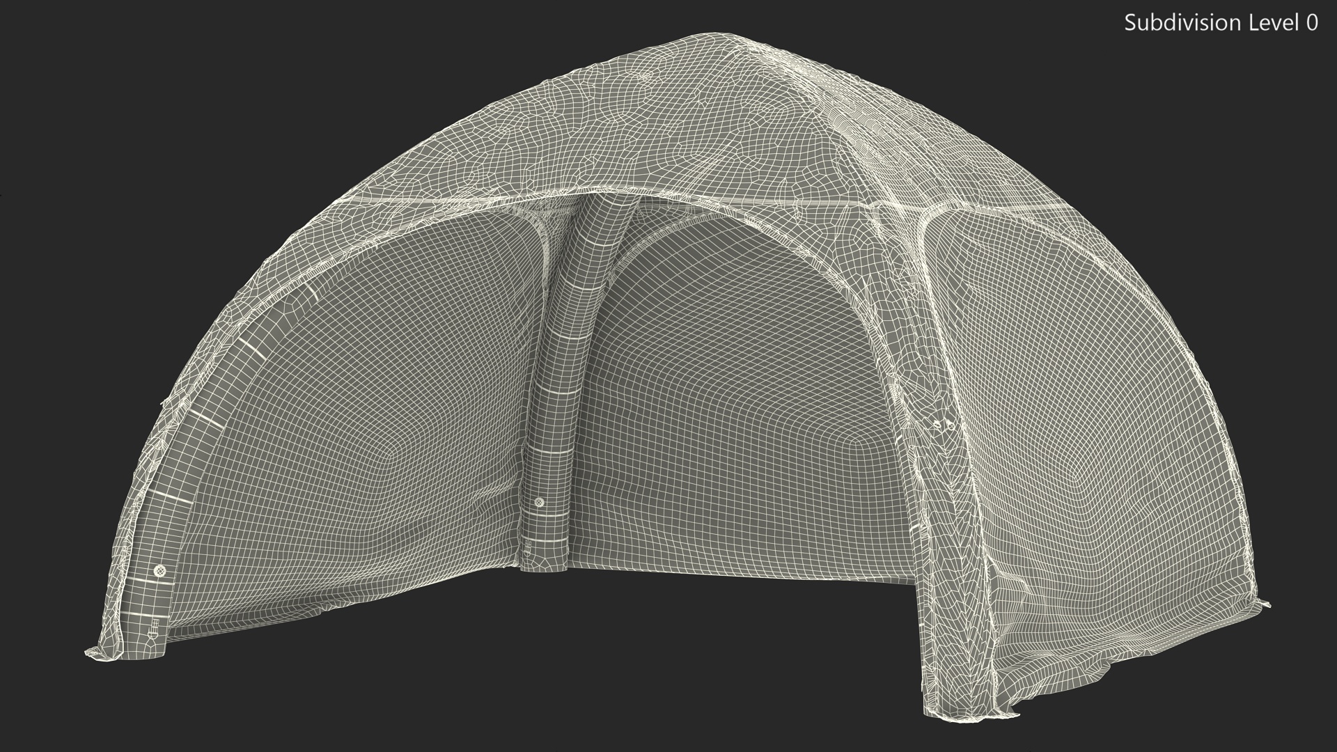 3D Inflatable Shelter model