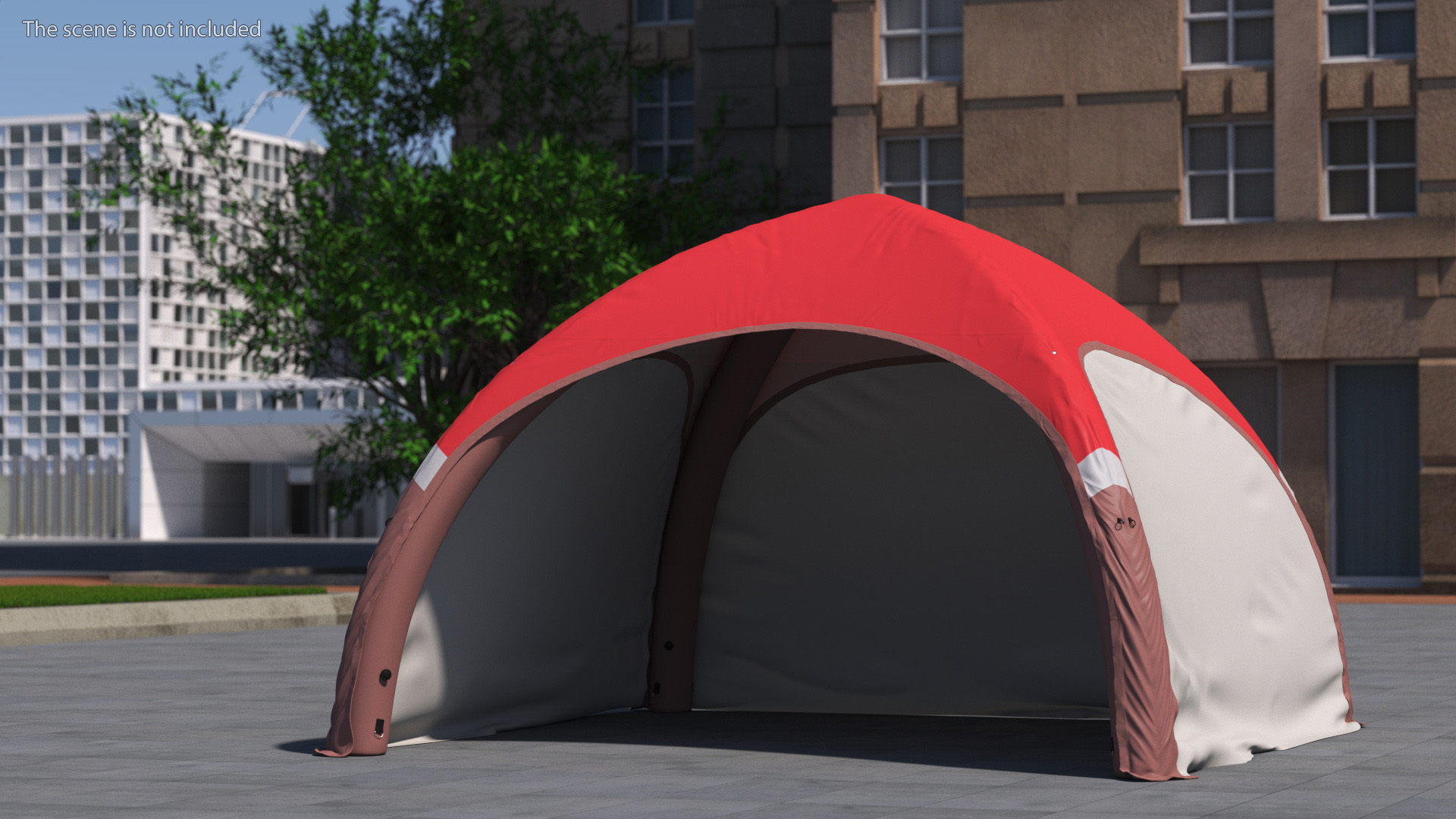 3D Inflatable Shelter model