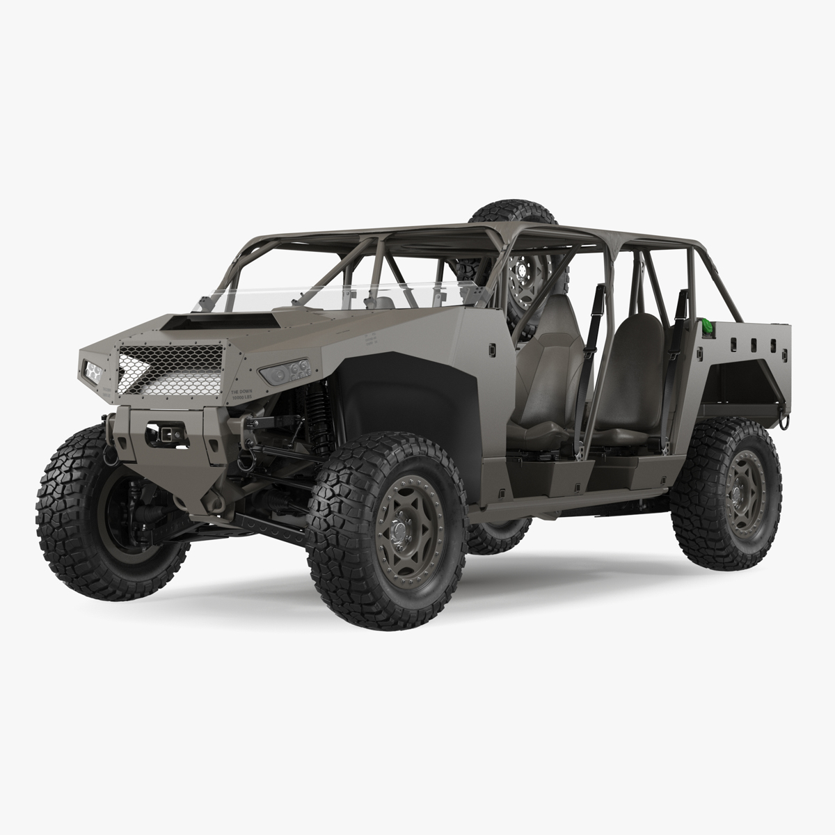 Ultra Light Combat Vehicle Rigged for Maya 3D