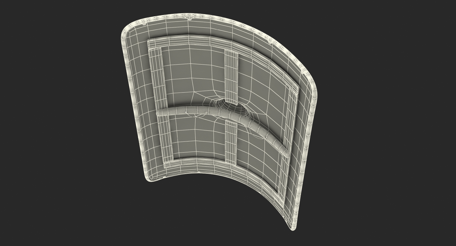 3D Roman Medieval Shield