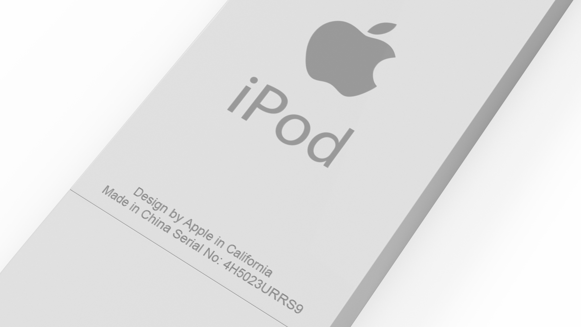 Apple iPod Shuffle with Docking Station 3D model