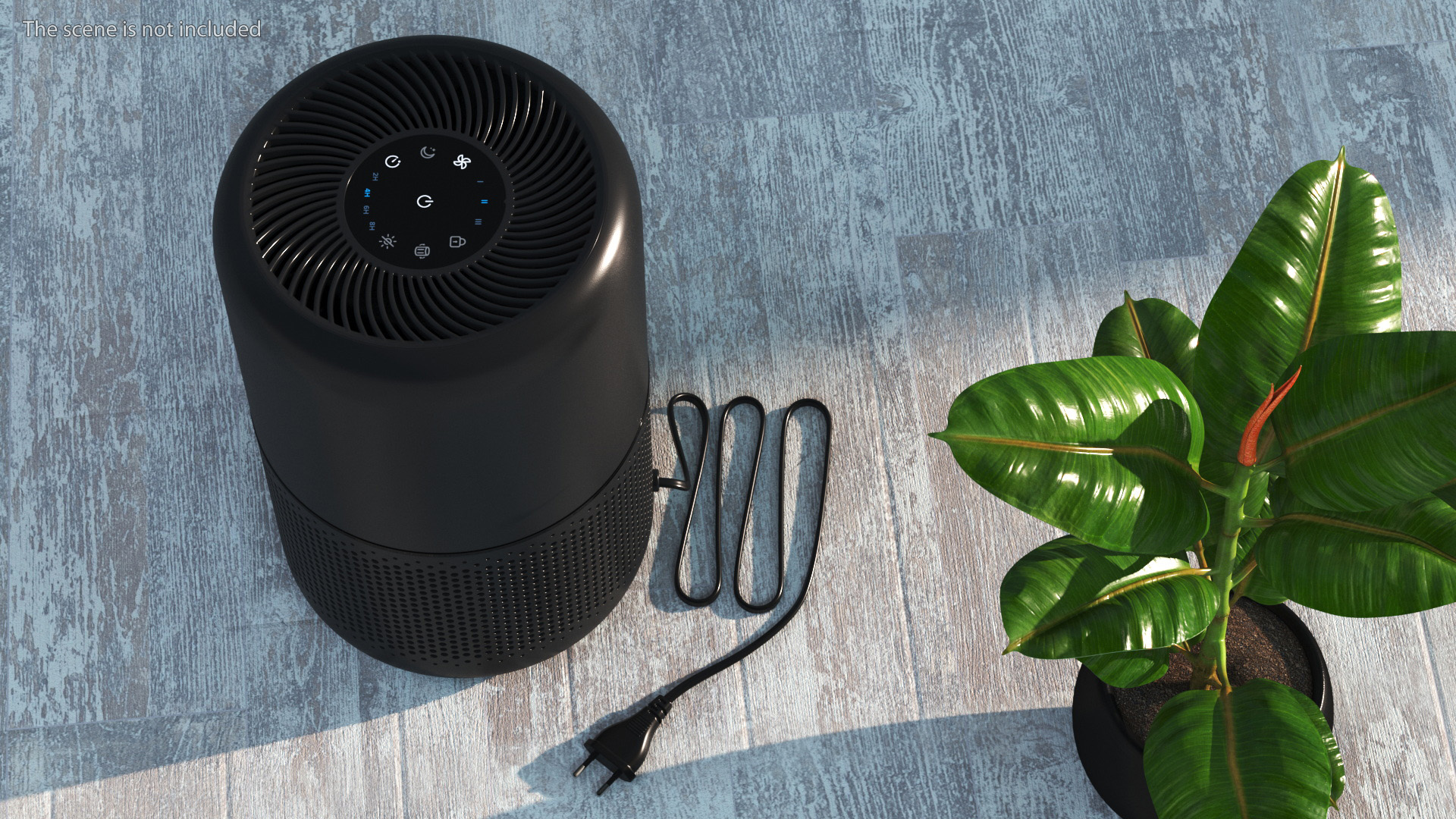 3D model Levoit Black Air Purifier