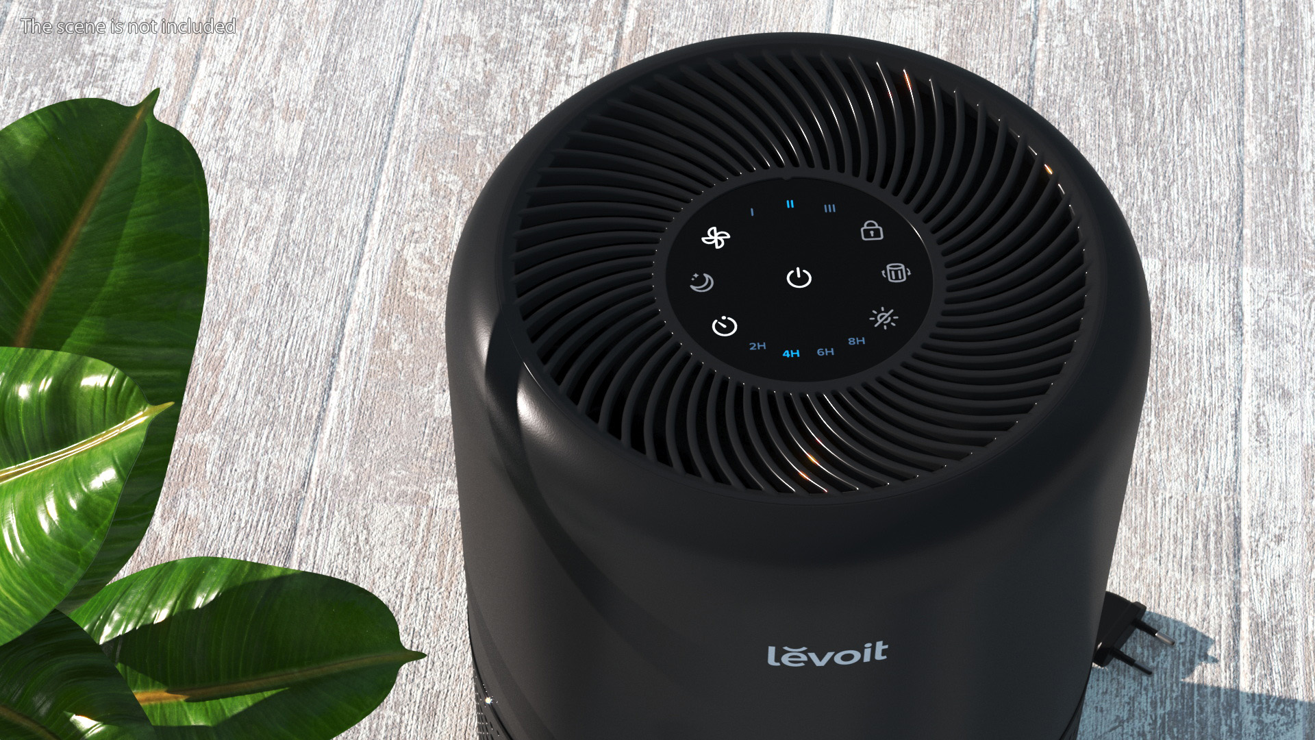 3D model Levoit Black Air Purifier