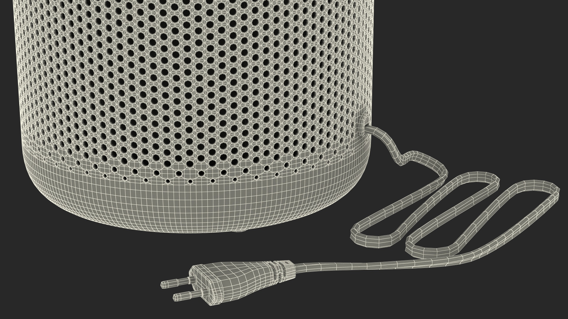 3D model Levoit Black Air Purifier