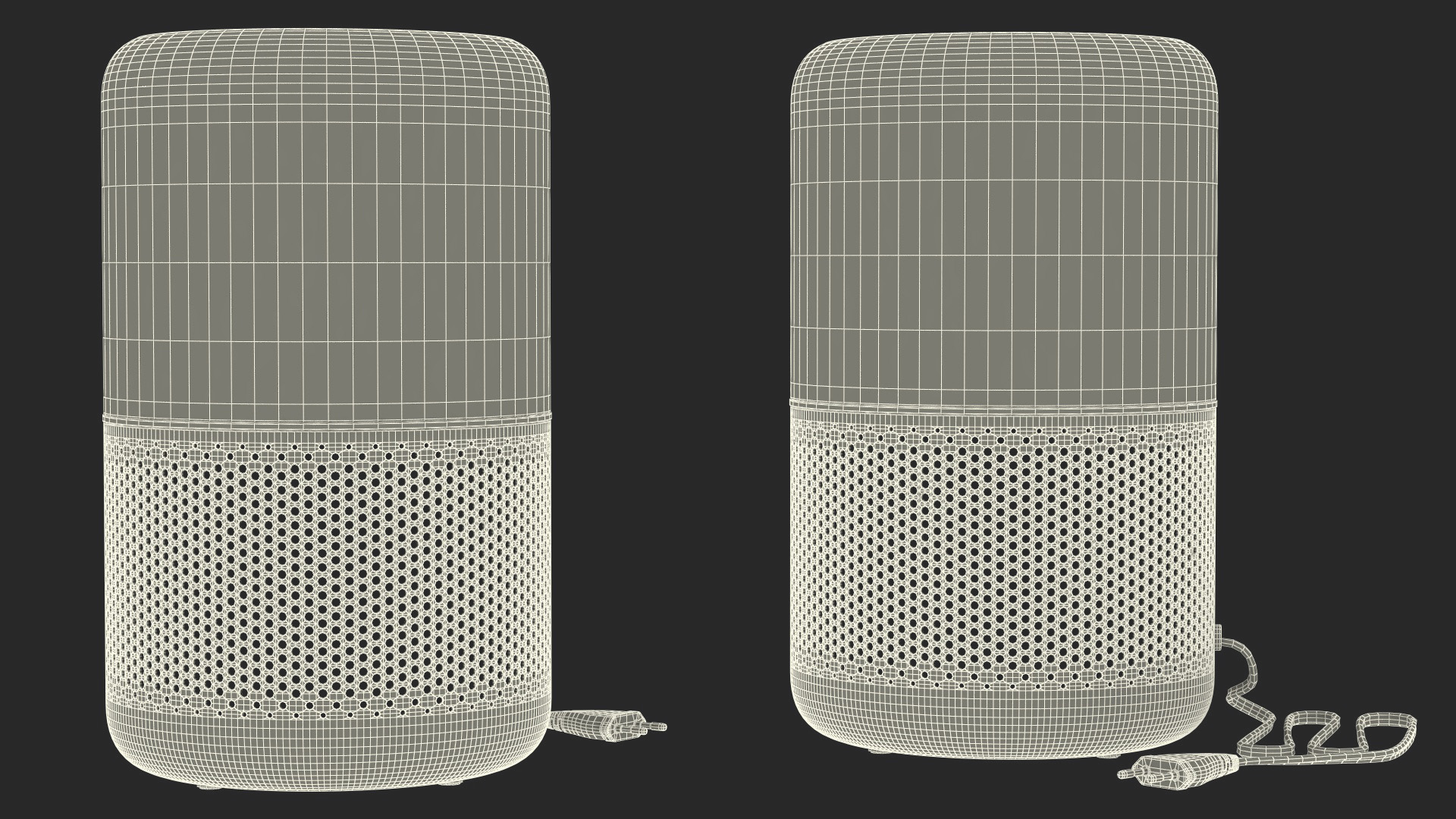 3D model Levoit Black Air Purifier