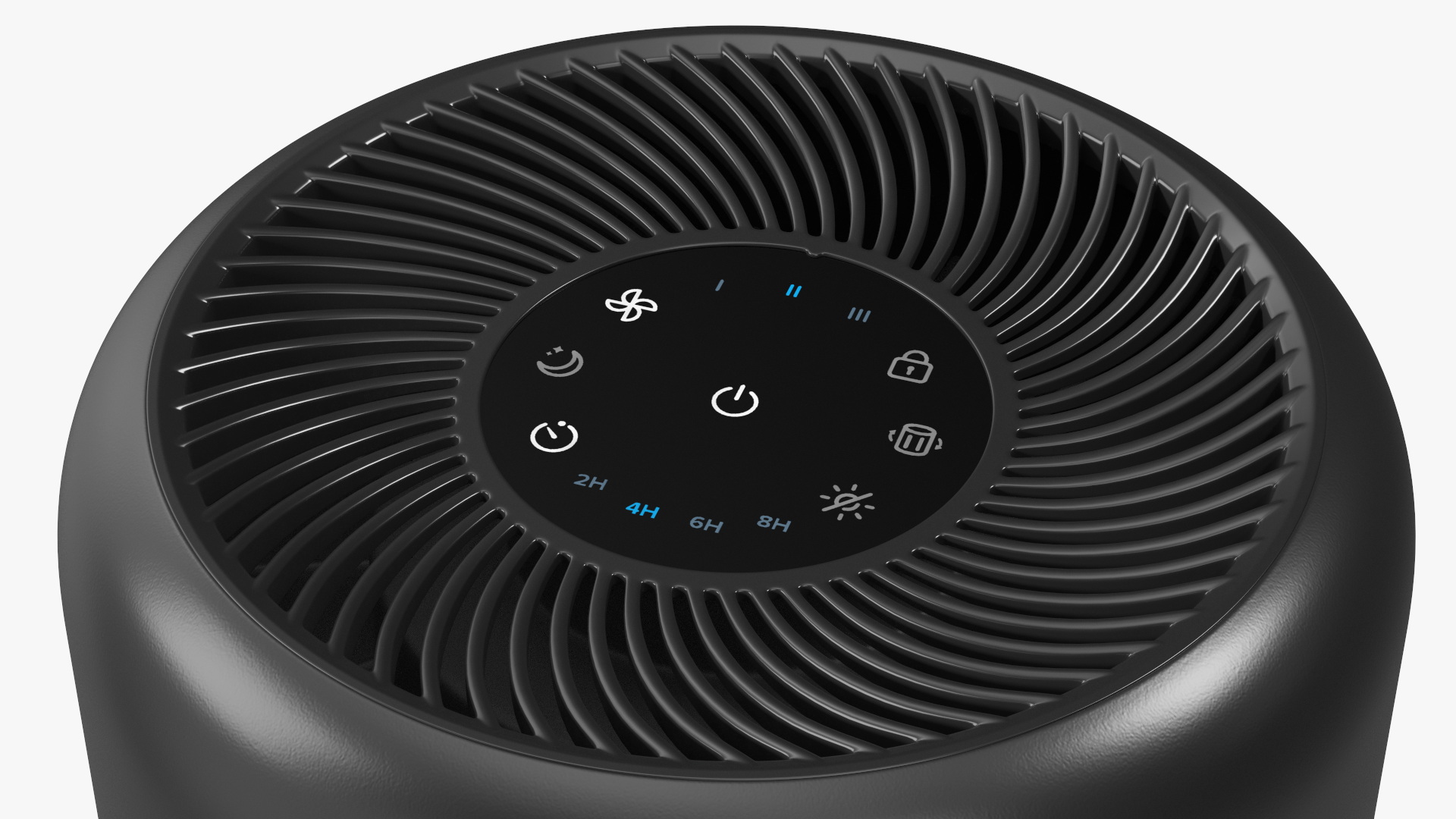 3D model Levoit Black Air Purifier