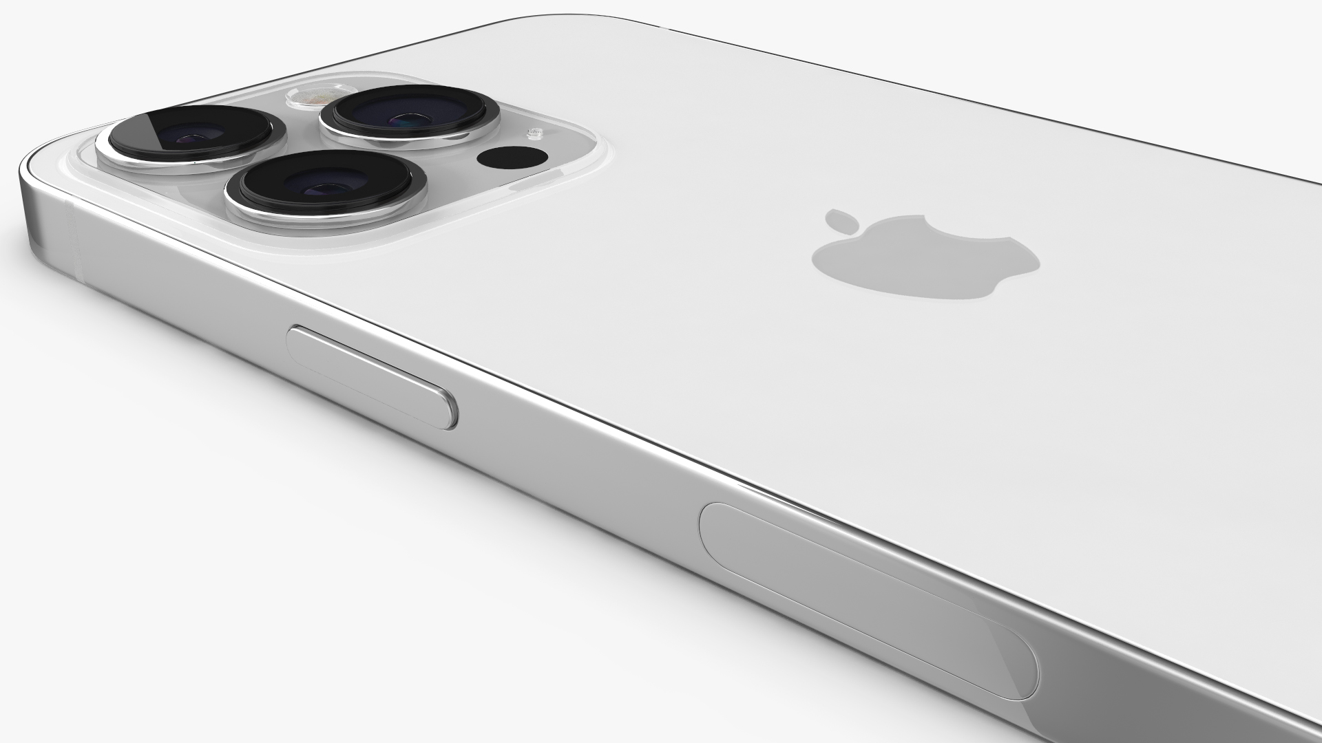 3D Apple iPhone 13 Pro Silver