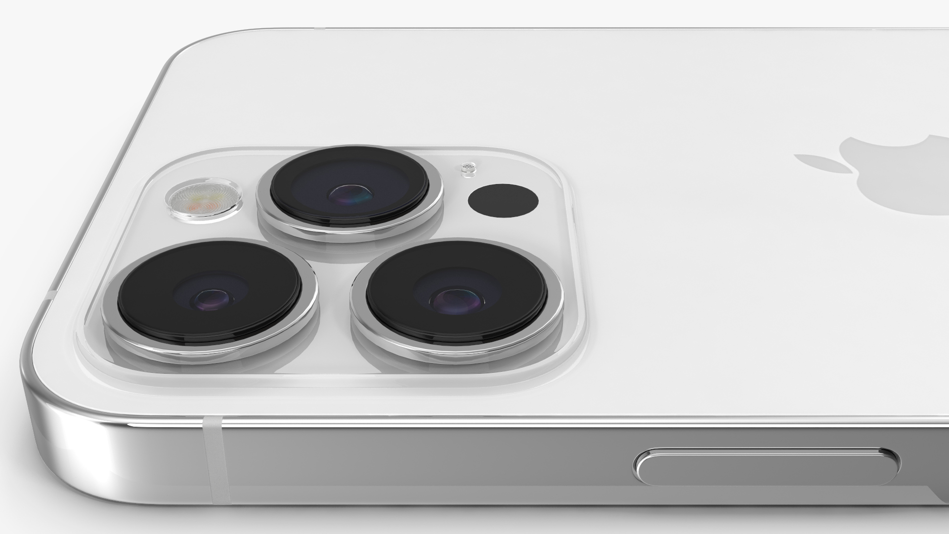 3D Apple iPhone 13 Pro Silver