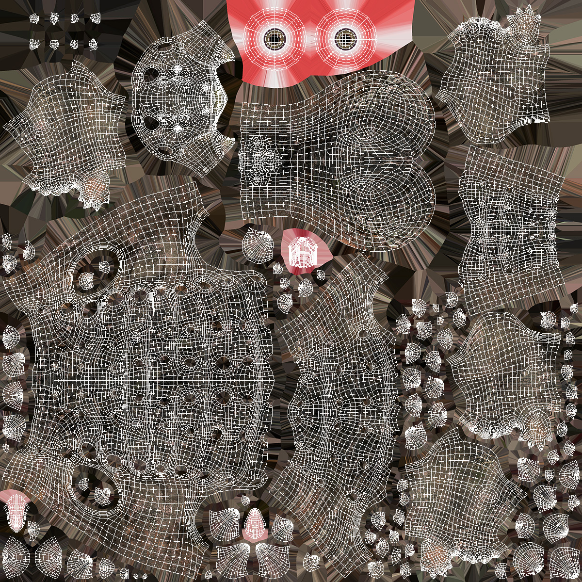 3D Ankylosaurus Tropical in Attack Pose
